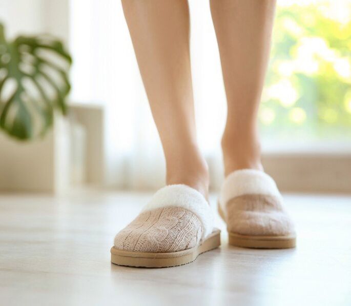 Pieds fermés – prévention du pied d’athlète